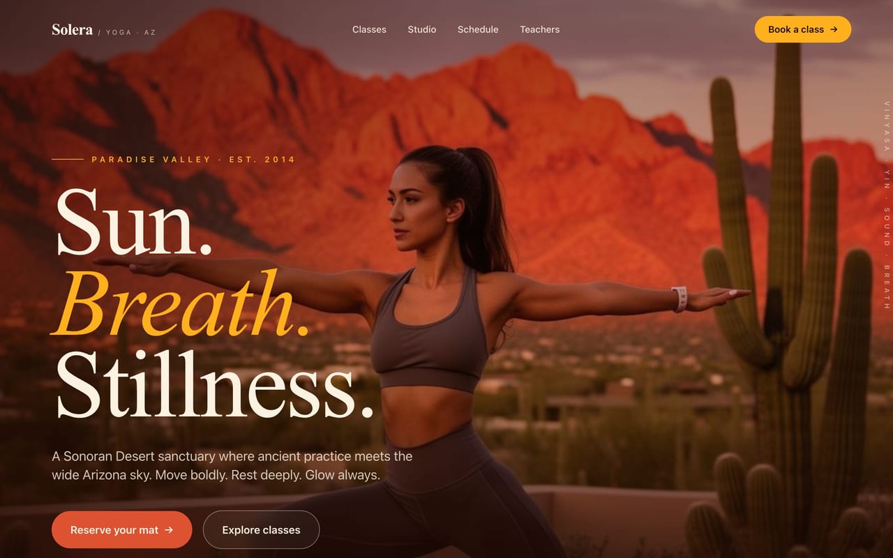 Solera — the site we built